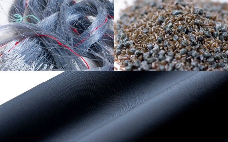 vải REAMIDE tái chế từ lưới đánh cá bỏ đi vải REAMIDE tái chế từ lưới đánh cá bỏ đi
